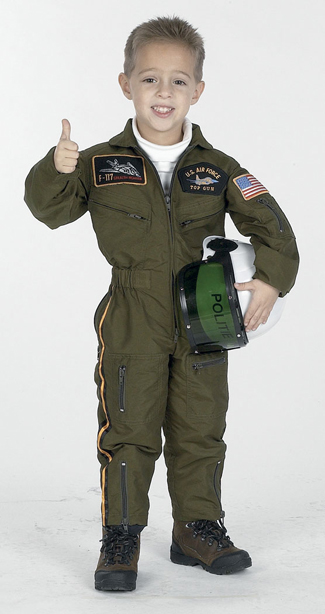 Costumes For All Occasions Ar51Sm Air Force W Helmet Sm 4 To 6