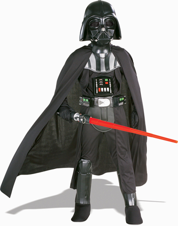 Ru82014sm Darth Vader Dlx Chd Sml W Mask