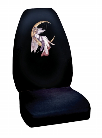 Seatcovers4Less PLC6543R01 Jessica Galbreth Moon Dreaming Fairy Universal Bucket Seat Cover