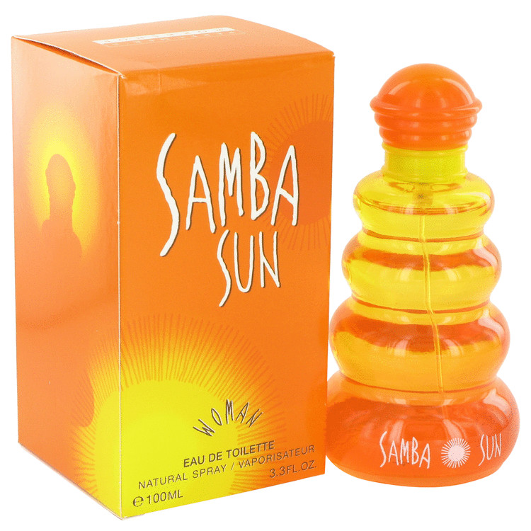 Samba Sun By Eau De Toilette Spray 3.4 Oz
