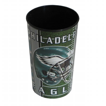 SP Images Majestic Sports Brands MAJFBPHI22 Metallic Cup 22oz Philadelphia Eagles