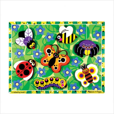 Melissa & Doug 3729 Insects Chunky Puzzle