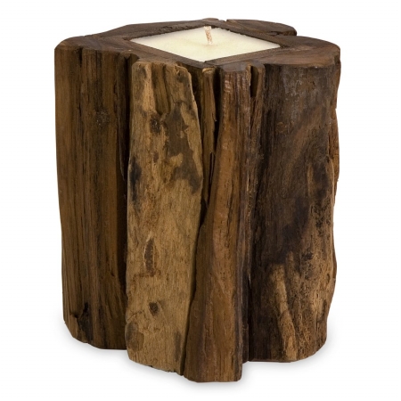 Imax 51367 Medium Teakwood Candle