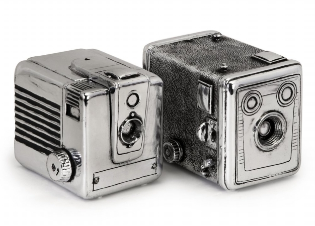 Imax 361302 Vintage Camera Boxes  Set of 2