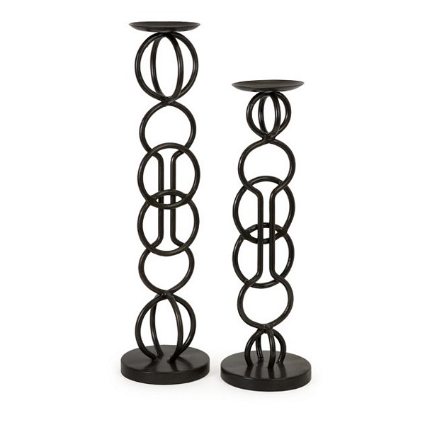 Imax 563192 Harmony Candle Holders  Set of 2