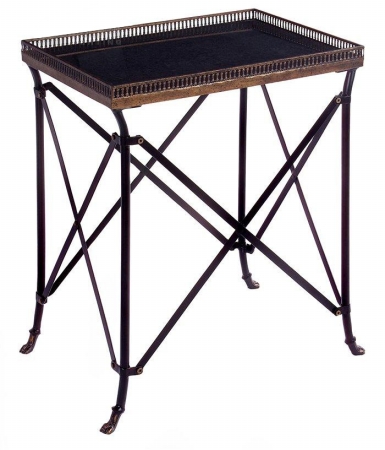 Imax 12003 Rectangular Accent Entry Table  Black