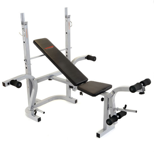 Lion Sports 80270 Crescendo Fitness Folding Weight Lifting Bench With Chest Fly