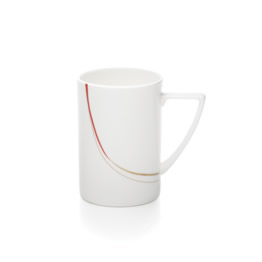 Mikasa 5057587 13oz Modernist Mug  Red