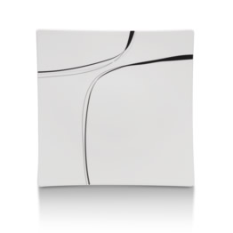 Mikasa 5057588 Modernist Black Dinner Plate