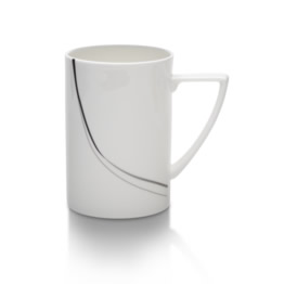 Mikasa 5057627 Modernist Black Mug
