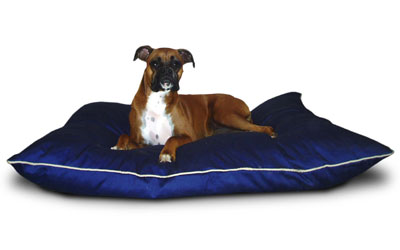 Majestic Pet 788995653523 28x35 Medium Super Value Pet Bed- Blue