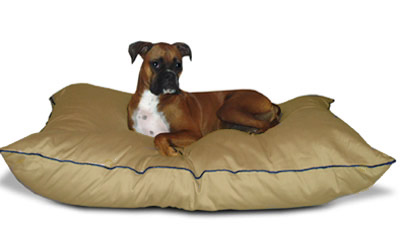 Majestic Pet 788995653554 28x35 Medium Super Value Pet Bed- Khaki