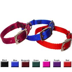 Majestic Pet 788995411246 8-12 In. Adjustable Safety Cat Collar Burgundy