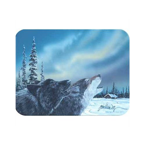 Mcgowan Tt70032 Tuftop Vanzyle-wolf Duet Cutting Board- Medium