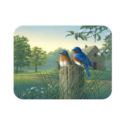 Mcgowan Tt92381 Tuftop Country Morning Bluebirds Cutting Board- Small