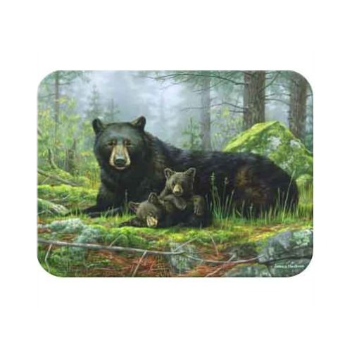 Mcgowan Tt92422 Tuftop Black Bears Cutting Board- Medium