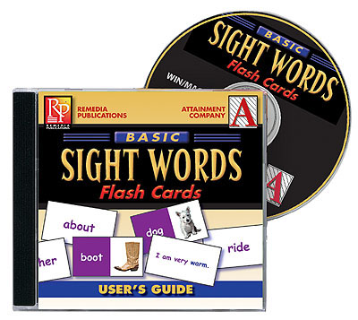 Remedia Publications 1074 Basic Sight Words Software