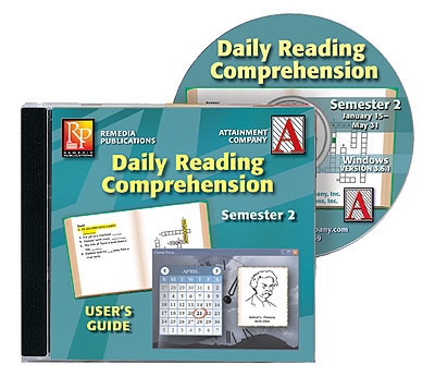 Remedia Publications 1120 Daily Comprehension Software Semester 2