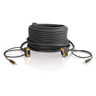 28253 Coaxial Audio-Video Cable - 35ft - Black