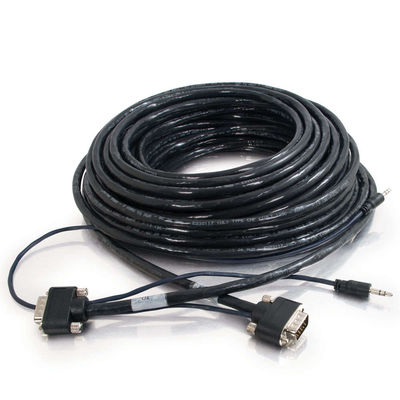 40179 Audio-Video Cable 75ft with Low Profile Connectors