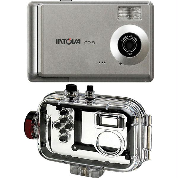 Intova Cp9 9Mp Digital Camera With Underwater Housing