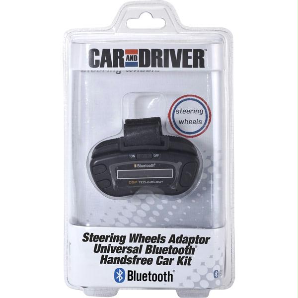 Car And Driver Steering Wheel Bluetooth HandsFree Car Kit