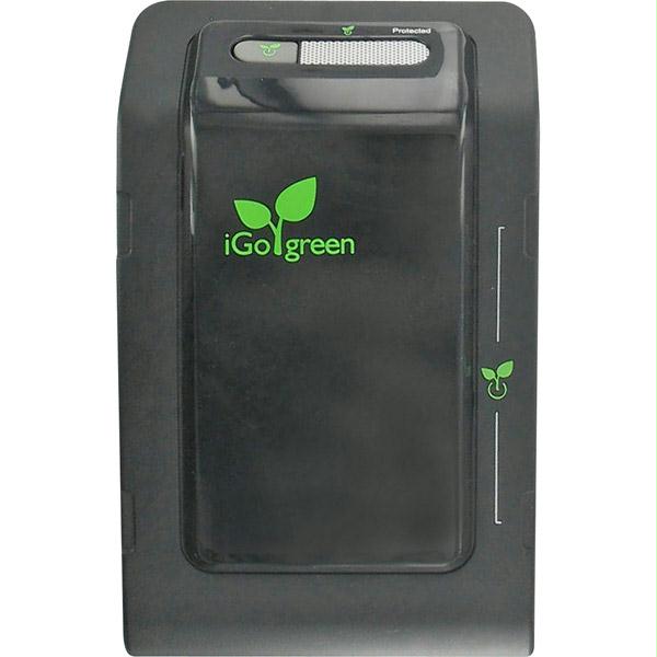 iGo PM00012-0001 4-Outlet Green Surge Protector