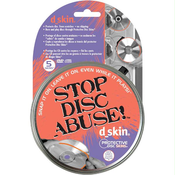 D_Skin Protective Disc Skins - 5 Pack