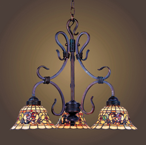 Dimond 363VA 3Light Chandelier in Vintage Antique