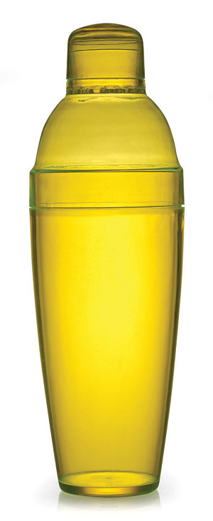 4101-y Shakers 7 Oz Yellow Cocktail Shaker