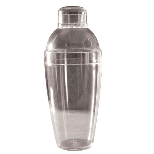 Fineline Settings 4103CL Shakers 14 oz Clear Cocktail Shaker