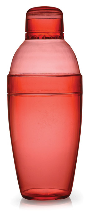 Fineline Settings 4103RD Shakers 14 oz Red Cocktail Shaker
