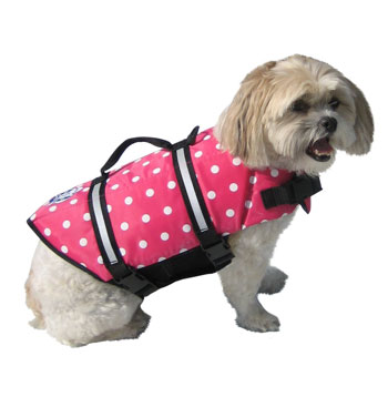 Paws Aboard PP1400 Pink Polka Medium