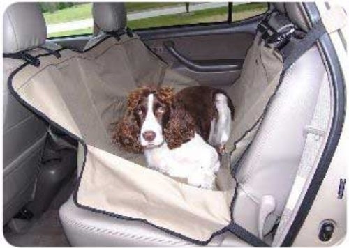 Travelon 85550 Back Seat Dog Hammock  Khaki