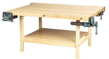 Diversified Woodcraft WW44V 4Station Workbench with 4 Vises