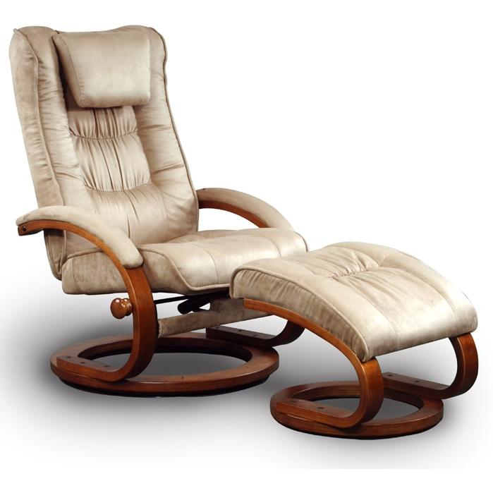 MAC MOTION 82/63908/103 Swivel Recliner with Ottoman