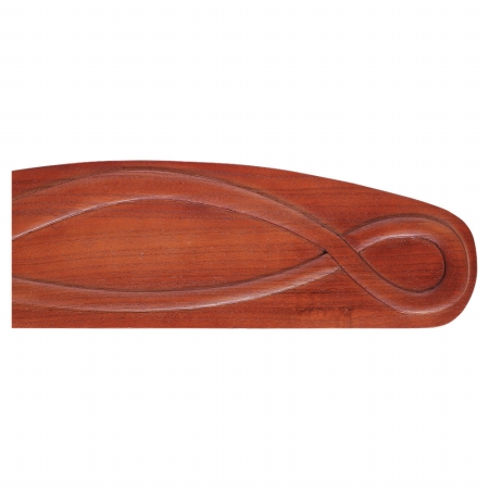 Montecarlo MC5B219 56 in. Chloe Carved Ceiling Fan Blades in Mahogany