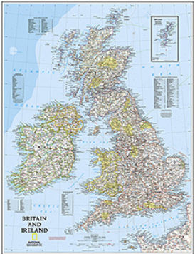 Maps Britain And Ireland Executive