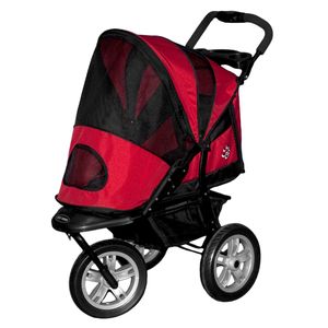 Pet Gear PG8350RP AT3 Generation 2 AllTerrain Pet Stroller in Red Poppy