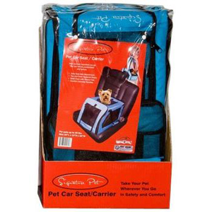 Pet Gear Sp1020bash Signature Pet Car Seat Carrier In Aqua