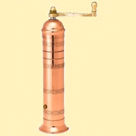 Pepper Mills 402 7 in. Copper Pepper Mill Case of 1