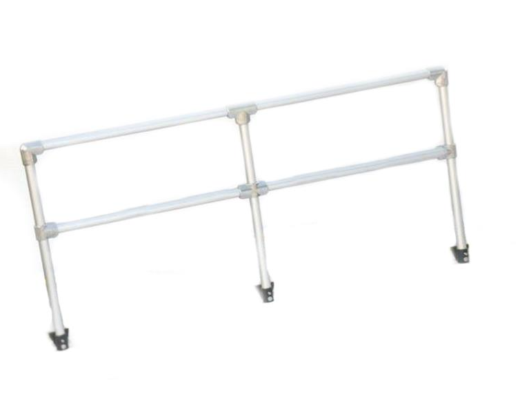 Roll-A-Ramp 4040-6 6 ft. Aluminum Handrail Kit Roll-A-Ramp 4040-6 6 ft. Aluminum Handrail Kit