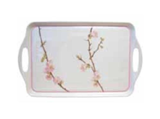07242 Cherry Blossom - Rectangular Melamine Tray