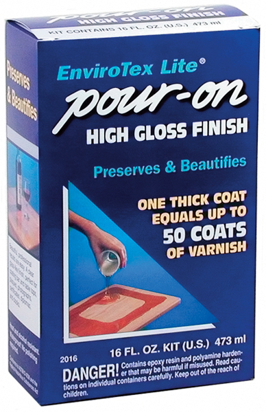 ETI02016 EnviroTex Lite Pour-On High Gloss Finish