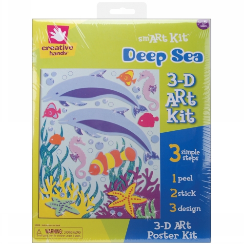 Fibre Craft 885450E Foam 3D Art Kits