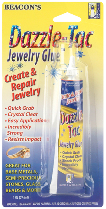 Jg1oz Dazzle-tac Jewelry Glue