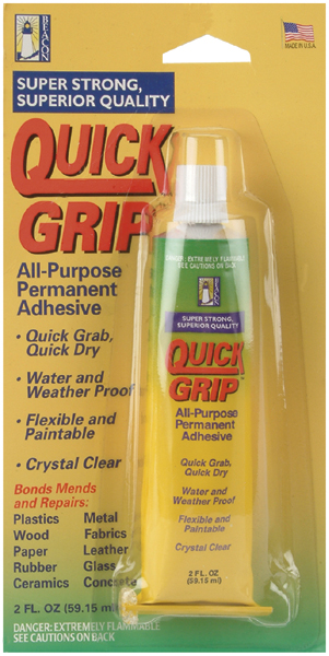 Qg2c Quick Grip All-purpose Permanent Adhesive