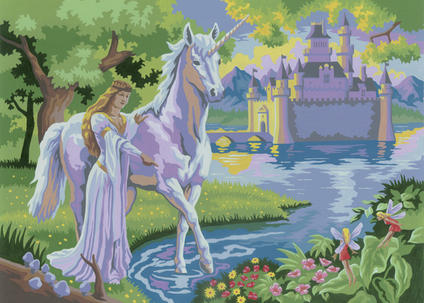 Royal Brush PJL20 Junior Large Paint By Number Kit 15-1/4 X 11-1/4 Royal Brush PJL20 Junior Large Paint By Number Kit 15-1/4 X 11-1/4