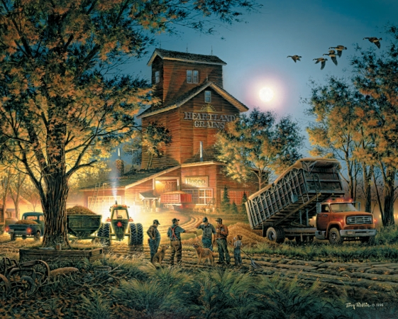 White Mountain Puzzles WM644 Jigsaw Puzzle Terry Redlin 1000 Pieces 24"X30