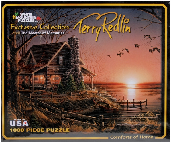 White Mountain Puzzles WM515 Terry Redlin Collection Jigsaw Puzzle 1000 Pieces 24"X30